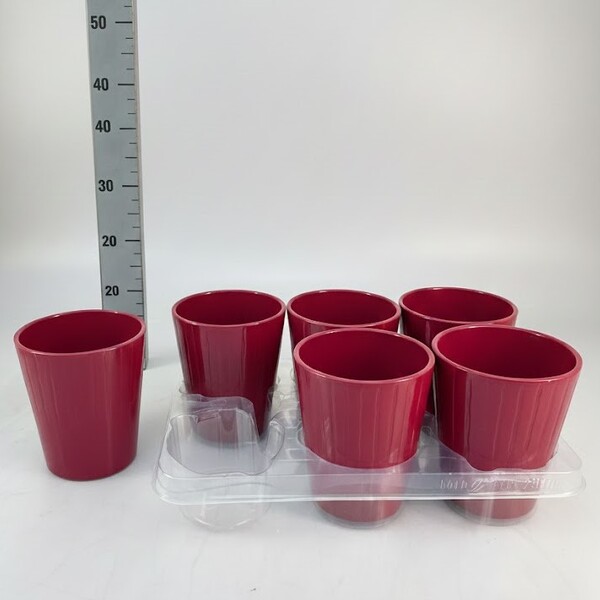 TEST CERAMICA T12CM VERMELL